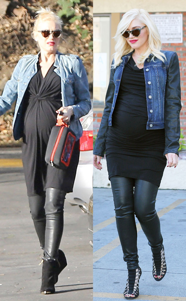 Gwen Stefani's Two Perfect Pregnancy Looks Which Works Best? E! News